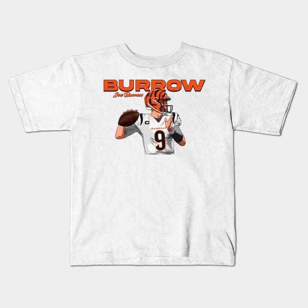 BURROW Kids T-Shirt by origin illustrations